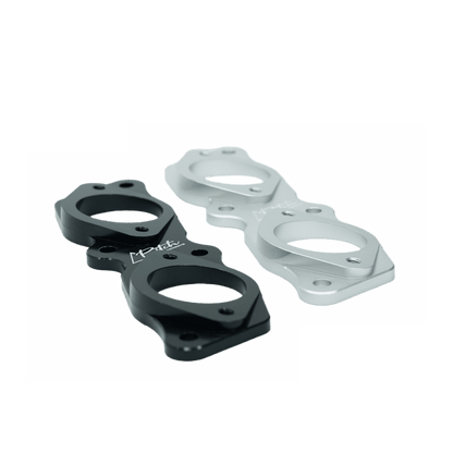 Angeled carburator speed plate